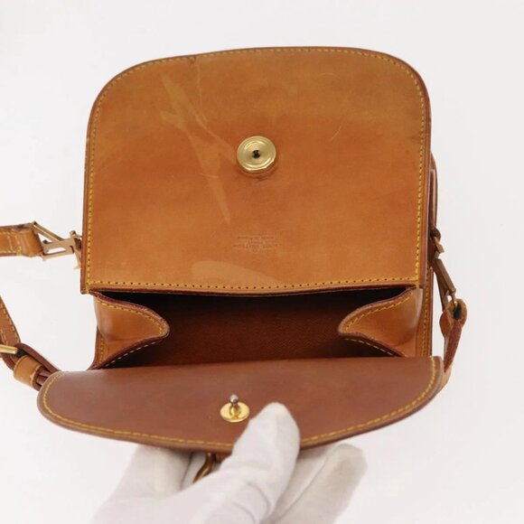 LOUIS VUITTON Nomad leather Saint Cloud PM Shoulder Bag Beige LV Auth gh1044 - Picture 11 of 16